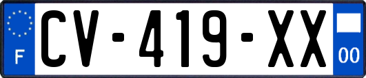 CV-419-XX