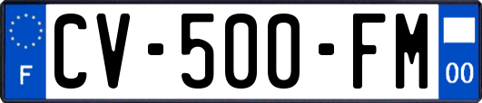 CV-500-FM