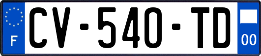 CV-540-TD