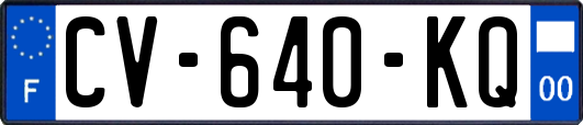 CV-640-KQ