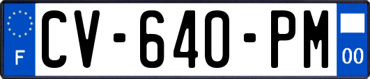 CV-640-PM