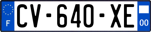 CV-640-XE