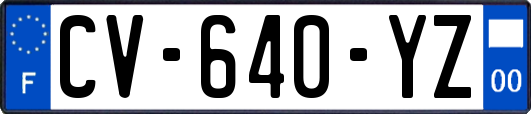 CV-640-YZ