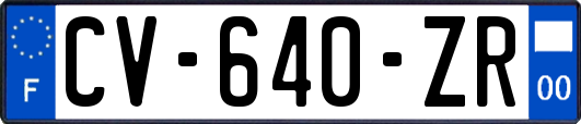 CV-640-ZR