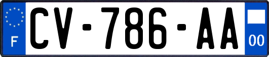 CV-786-AA