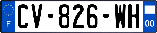 CV-826-WH