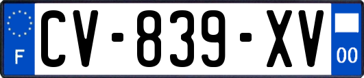 CV-839-XV