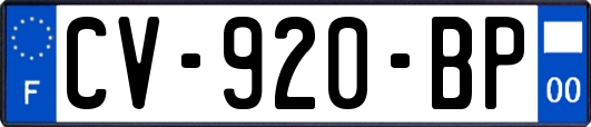 CV-920-BP