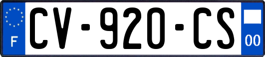 CV-920-CS