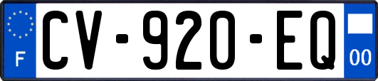 CV-920-EQ