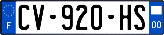 CV-920-HS