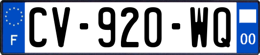 CV-920-WQ
