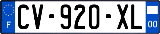 CV-920-XL