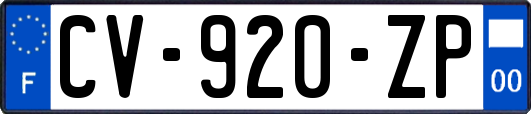 CV-920-ZP