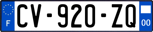 CV-920-ZQ