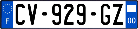 CV-929-GZ