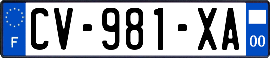CV-981-XA