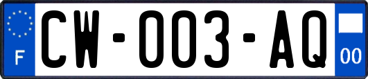 CW-003-AQ