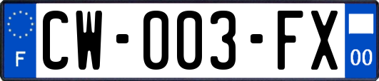 CW-003-FX