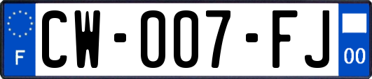 CW-007-FJ