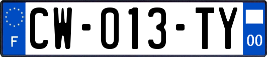 CW-013-TY