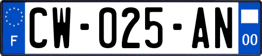 CW-025-AN