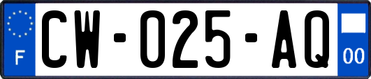 CW-025-AQ