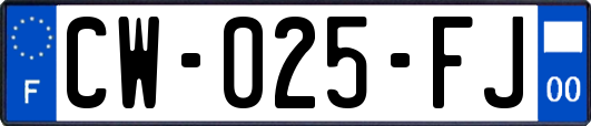 CW-025-FJ