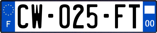 CW-025-FT