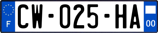CW-025-HA