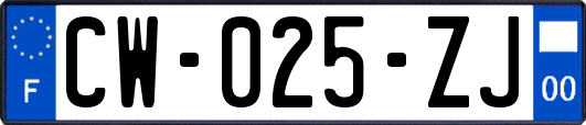 CW-025-ZJ