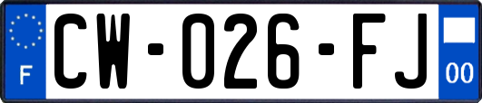 CW-026-FJ