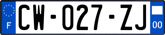 CW-027-ZJ