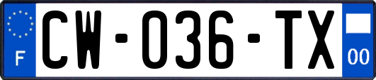 CW-036-TX