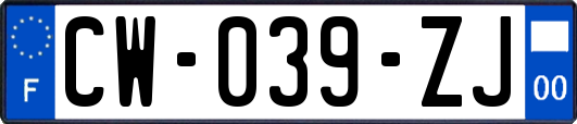 CW-039-ZJ