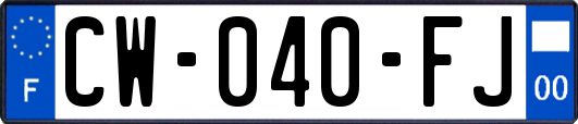 CW-040-FJ