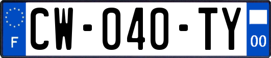 CW-040-TY