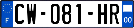 CW-081-HR