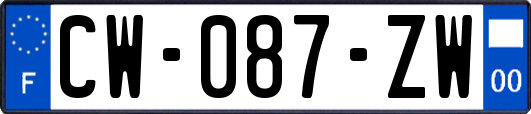 CW-087-ZW