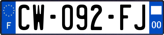 CW-092-FJ