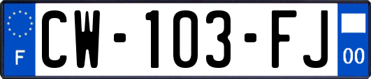 CW-103-FJ