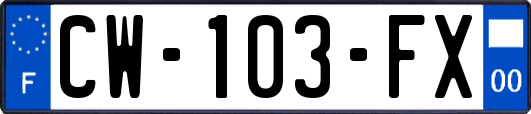 CW-103-FX