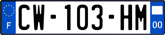 CW-103-HM