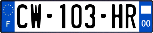CW-103-HR