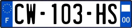 CW-103-HS
