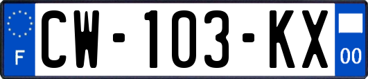 CW-103-KX