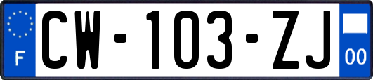 CW-103-ZJ