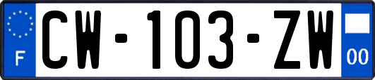 CW-103-ZW