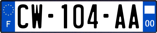 CW-104-AA