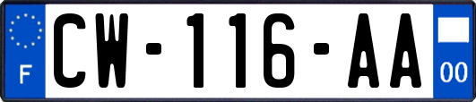 CW-116-AA